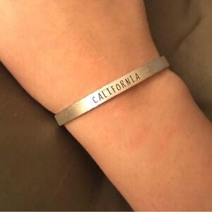 Silver California Bangle